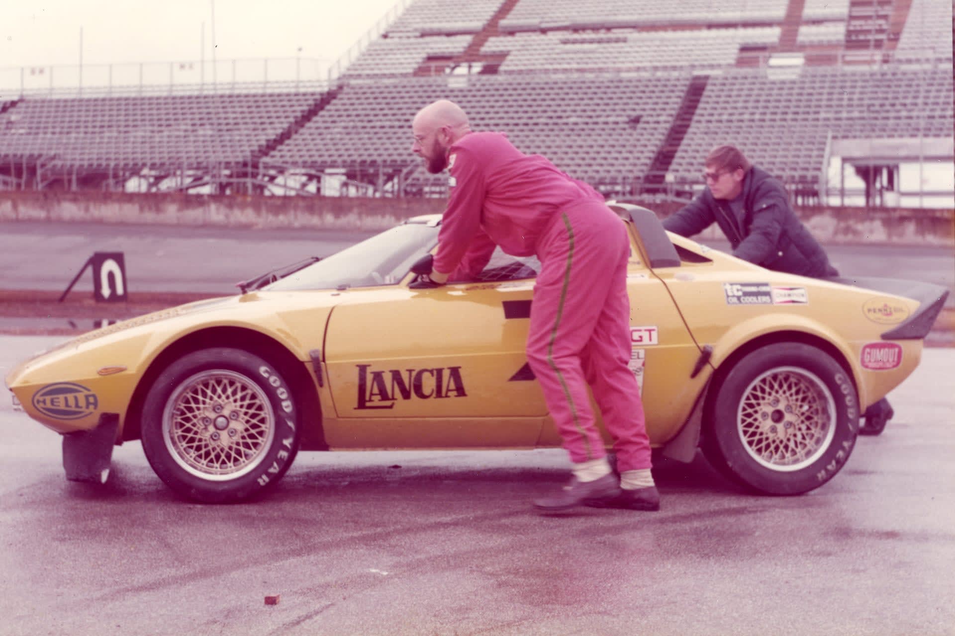 The Duck' is a road-racing Lancia Stratos HF Group IV like no